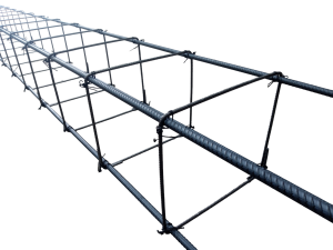 Zbrojenia budowlane 4x Ø 12 mm 40x40 cm Ø6 mm  gotowy kosz zbrojeniowy